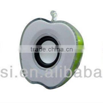 Lovely Apple Model Mini Speaker With Color Flash photo-5
