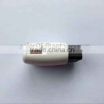 New Arrival White Plastic Material Enclosure With OBDII 16 Pin Male Connector photo-5