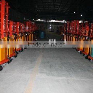Hot Sale 1.0/2.0 Tons Semi Electric Lift Stacker With Forged Forks photo-2