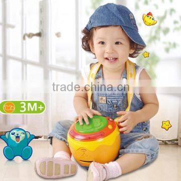 CHILDS KIDS ELECTRIC TOY DRUM WITH MUSICAL INSTRUMENT BRACES/CUSTOM YOUR OWN DESIGN LIGHT MUSIC & SOUND TABOUR CHINA FACTORY
