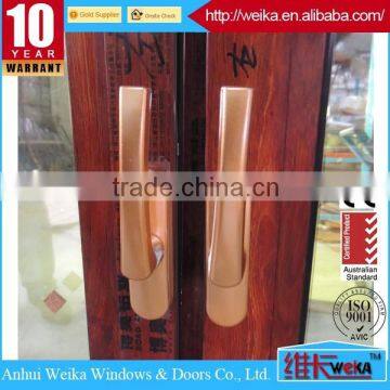 AS2047 CE Good Quality and Cheap Wood Grain Aluminium Tilt and Turn Windows photo-4