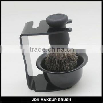 Pure Badger Mens Shaving Brush Kit/Wholesale Shaving Brush/Badger Black Shaving Brush Kit