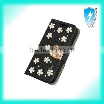 Diamond Case Wallet Flip Cases for IPhone, Bling Bling Style photo-6