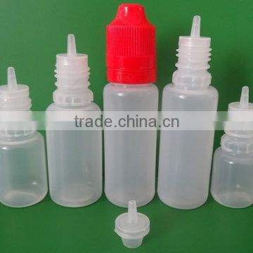 30ml /60ml LDPE Plastic Squeezable cream colou Liquid Dropper Bottles with Childproof Cap