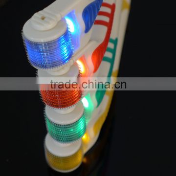 4 bio lights skin photon derma roller led micro needle roller