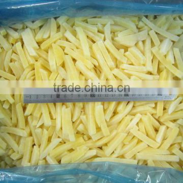 Good quality frozen IQF potato slices for French fries