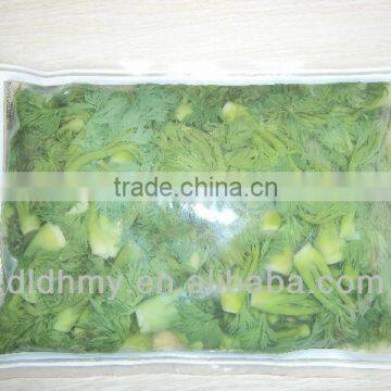 Boiled Green Wild king aralia elate seem in 1kg bags