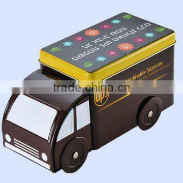 size 217*97*118mm car shape tin box chocolate tin box