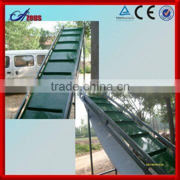 Heat resistant mobile inclined belt conveyor large angle inclined belt conveyor incline chain conveyor