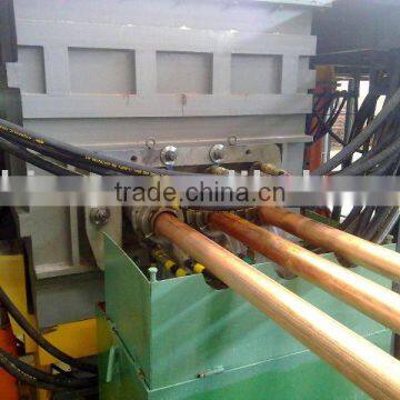 Horizontal Continuous Casting Electrical Tube Furnace for Brass Copper and Bronze
