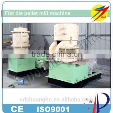 Homeuse small flat die forage feed pellet machine for piggery feed