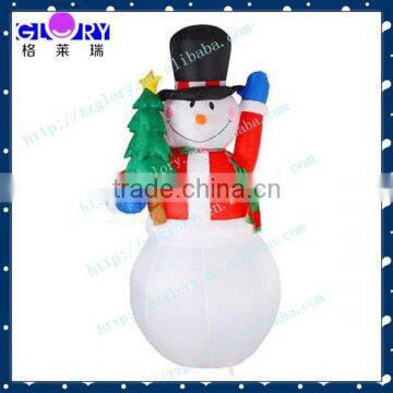 Hot selling 3m christmas inflatable snow globe