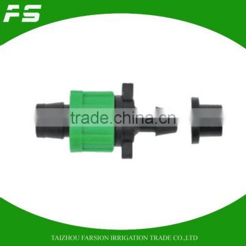 DN16 Drip Irrigation Tape Offtake Connector With Plug DN16