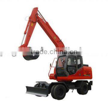 14ton wheel mini excavator