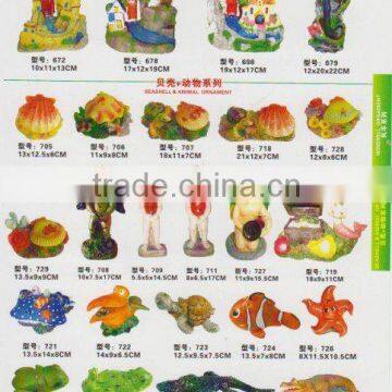 Resin Decoration for aquarium