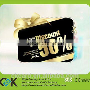 Double side printing laminated discount card cheap price