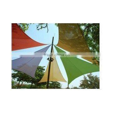 Shade Sails&Enclosure Nets Type and PVC Coated Sail Finishing shade sail