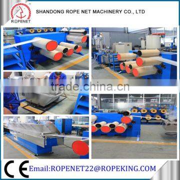 PP Monofilament Yarn Equipment pp Raffia Fibrillated Polypropylene Tape Extruder Machine Line for Danline Email:ropenet2