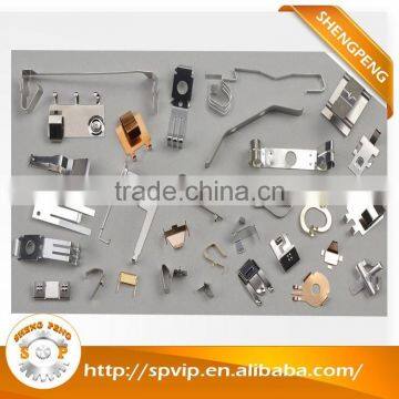 Metal stamping parts battery contacts