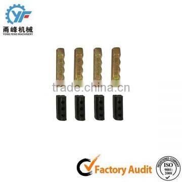 Iron & flex rubber pins used for excavator tooth adapter