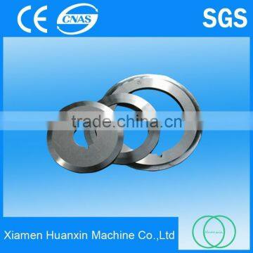 Rubber Roll Cutting Blades Full Tungsten Carbide Sharp Stiff Round Cutter Blade