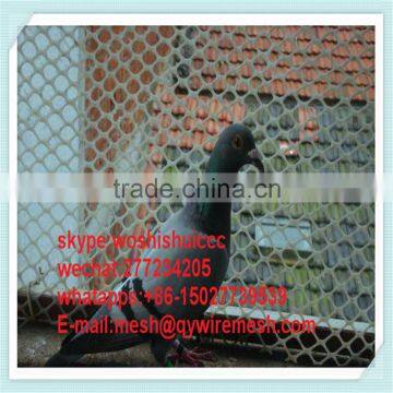 Plastic flat wire mesh with good quality