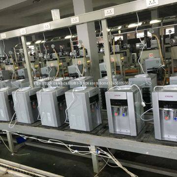 Competitive Desktop Pou uf Water Filter Cooler Dispenser 4 Stages With UV Lamp Hot&cold Water Compressor Cooling,OEM Ser photo-5