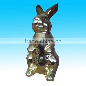 antique gloden ceramic decorative easter bunny toys for sale