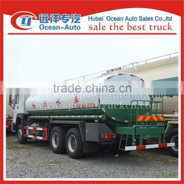 SINOTRUK HOWO 6X4 Drive Wheel 20000liters Tank Drinking Water Truck Sale photo-4