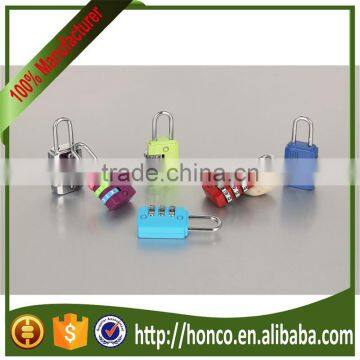 Professional Luggage Zinc Alloy Combination Padlock for wholesales HC-HA816