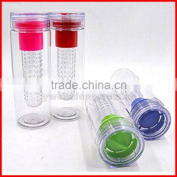 Tritan Sport Water Bottle Plastic New Fruit Infusion Water Bottle BPA Free 750ML photo-6