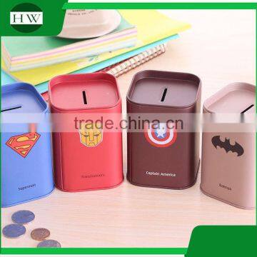 Multipurpose Tinplate Tin League of Legends Piggy Bank Penholder Storage Pen Container Case Box Holder photo-5