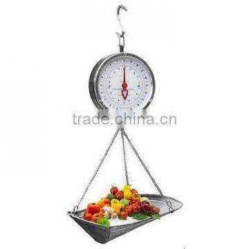 Double dial type weighing scale with tray
