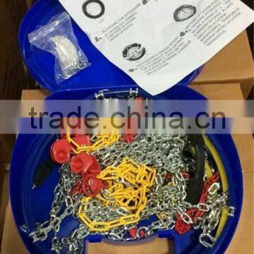 Factory CE Q235 Galvanized Tyre Protection 9mm KNS Snow Chain for Car photo-4