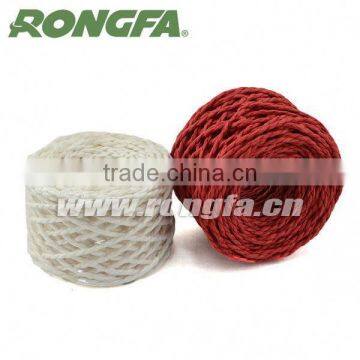 Factory made handcraft colored paper braided rope
