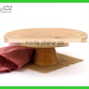 High quality painted FDA grade wooden cake stand