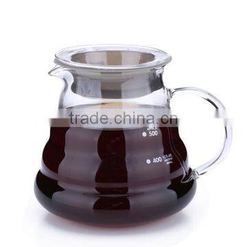 Borosilicate Glass teapot with Stainless Steel Infuser Removable Lid 1100ml /37Oz