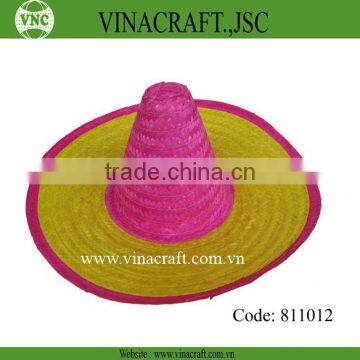 Mexican Hat made of Natural Bamboo
