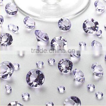 Heart Clear Acrylic Diamond for Wedding photo-2