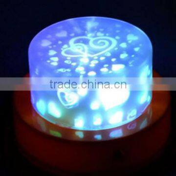 Supply creative fashion Love romantic Star Projector Night light