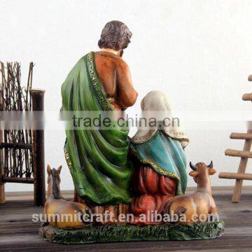 Custom Resin Christmas Nativity Figurines Christmas Nativity Set photo-3