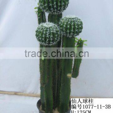 Fake artificial plastic cactus ball