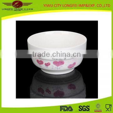 2015 hot selling high quality japanese ceramic noodle bowl