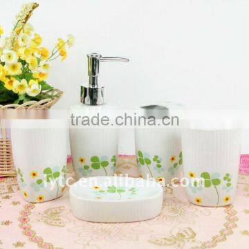 Ceramic Bath Accessory Set Soap Dispenser photo-2