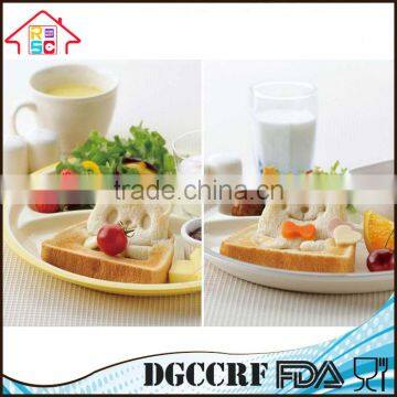 NBRSC Kitchen Plastic DIY Frog Bear Panda Shape 3 in 1 Sandwich Maker Bread Mold Cutter As Seen on TV photo-4