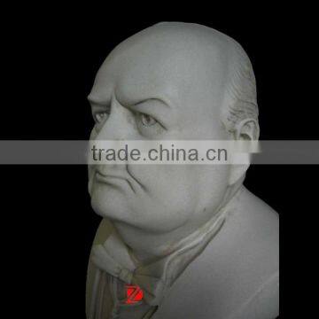 Marble Churchill Bust Statue photo-3