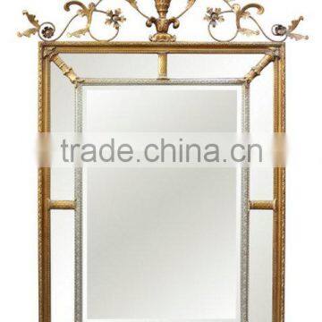 Hot Sales Living Room Furniture Console Table With Solid Wood Framed Mirror With Metal photo-4