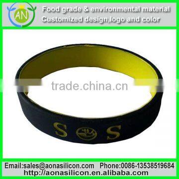 Silicone Anti Mosquito Bracelet With Mosquito Logo Printed photo-3