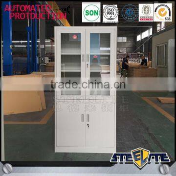 Combination lock filing cabinet / book shelf cabinet / 2 door filing cabinet with drawer