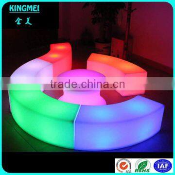 hot sale ! modern LED furniture fashion led table plastic led bar counter